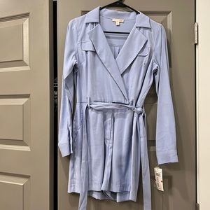 Never worn cute blue Romper
